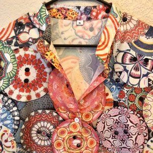 *** $8 SALE *** Colorful Eclectic Blouse